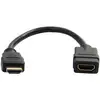 Image de StarTech.com Rallonge HDMI 15,2cm - Câble HDMI Court M/F - Rallonge de Câble HDMI 4K - Économiseur de Port HDMI UHD 4K30Hz M/F - HDMI 1.4 Haut Débit - 28AWG - Rallonge de Cordon HDMI - Neuf