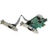 Image de StarTech.com Carte PCI Express à Faible Encombrement avec 2 Ports Série RS232 - UART 16550 - Neuf