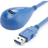 Image de StarTech.com Câble d'extension / d'accueil SuperSpeed USB 3.0 de 1,5m - bleu - mâle / femelle - Câble d'extension USB - USB type A (M)