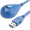 Image de StarTech.com Câble d'extension SuperSpeed USB 3.0 de bureau de 1,5 m - USB A vers A M/F - Neuf