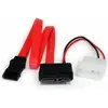 Image de StarTech.com Câble adaptateur 30 cm Slimline SATA vers SATA avec alimentation LP4