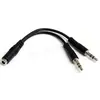 Image de Adaptateur Startech jack 3,5 mm 4 broches F vers 2 x Jack 3,5 mm 3 broches M #DEFAULT