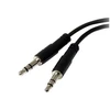 Image de Startech.com Muyhsfmm Câble Audio 0,13 M 3,5mm 2 X 3.5mm Noir