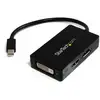 Image de Startech - Adaptateur Audio/vidéo Mini-displayport Vers Displayport + Dvi + Hdmi