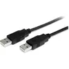 Image de StarTech.com Câble USB 2.0 A vers A de 1m - Câble de connexion USB mâle/mâle - noir - Câble USB - USB (M)