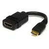 Image de Startech.com Hdacfm5in - Cã¢ble Hdmi Haute Vitesse Hdmi (femelle)/mini Hdmi (mã¢le) - 13 Cm