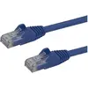 Image de StarTech.com Câble patch Gigabit Cat6 Snagless avec RJ45 UTP 5m en bleu - Câble réseau Cat 6 - Câble patch - RJ-45 (M)