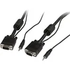 Image de Startech.com Vga, 3.5mm - Vga, 3.5mm, 5m Vga (d-sub) + 3,5 Mm Noir