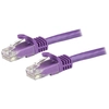 Image de StarTech.com N6PATC15MPL câble de réseau Violet 15 m Cat6 U/UTP (UTP) - Neuf