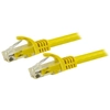 Image de StarTech.com N6PATC15MYL câble de réseau Jaune 15 m Cat6 U/UTP (UTP) - Neuf