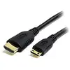 Image de Com High Speed Hdmi Cable With Ethernet 1m - Hdmi To Mini Hdmi - Male To Male,lifetime Warranty - Startech