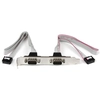 Image de StarTech.com Support de port série DB9 16 pouces à 2 ports vers en-tête 10 broches - Neuf