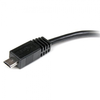 Image de Câble Micro USB Startech UUSBMUSBMF6 Micro USB A Micro USB B Noir