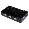 Image de StarTech.com Hub combiné USB 3.0/2.0 6 ports avec port de charge - Neuf