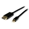 Image de StarTech.com Câble Mini DisplayPort vers DisplayPort 1.2 de 4m - Câble Adaptateur Mini DisplayPort vers DP 4K x 2K UHD - Câble Mini DP vers DP pour Moniteur - Câble Convertisseur mDP vers DP - Neuf