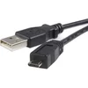 Image de StarTech.com Câble micro USB mâle/mâle de 3 m - USB-A vers micro-B - Câble USB - USB (M) vers micro-USB type B (M) - USB 2.0 - 3 m - noir - pour P/N : KITBXAVHDPEU, KITBXAVHDPUK