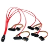 Image de StarTech.com Câble Mini SAS Serial Attached SCSI interne 50 cm - SFF-8087 vers 4 SFF-8482 - Neuf