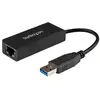 Image de StarTech.com Adaptateur Réseau USB 3.0 vers Gigabit Ethernet, 10/100/1000 Mbps, USB vers RJ45, Adaptateur USB 3.0 vers LAN, Adaptateur Ethernet USB 3.0 (GbE), Conformité TAA - Neuf