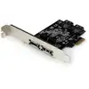Image de StarTech.com Carte contrôleur PCI Express avec 2 ports SATA III interne et 2 ports eSATA externe - Neuf