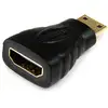 Image de StarTech.com Adaptateur Mini HDMI vers HDMI - Convertisseur HDMI Haute Vitesse 4K - Adaptateur HDMI Haut Débit Ultra HD 4K 30Hz - HDMI 1.4 - Connecteurs Plaqués Or - Noir - Neuf