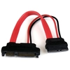 Image de StarTech.com Adaptateur SATA Slimline de 15 cm vers SATA avec alimentation - F/M - Neuf