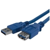 Image de StarTech.com Câble d'extension bleu SuperSpeed USB 3.0 A vers A 1 m - M/F - Neuf