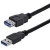 Image de StarTech.com Câble d'extension noir SuperSpeed USB 3.0 A vers A 1 m - M/F