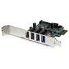 Image de StarTech.com Carte d'interface PCI Express 4 ports USB 3.0 SuperSpeed avec UASP - alimentation SATA - PCIe 4x USB 3.0 avec connecteur SATA - Adaptateur USB - PCIe - USB 3.0 x 4 - pour P/N : BNDTB10GI, BNDTB210GSFP, BNDTB410GSFP, BNDTB4M2E1, BNDTBUSB3142, HBS304A24A