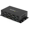 Image de StarTech.com Adaptateur série USB vers DB9 RS232 Hub 8 ports - Rails DIN industriels et montage mural