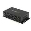 Image de StarTech.com Hub série RS232 à 8 ports - Adaptateur USB vers 8x DB9 RS232 à montage mural et rail DIN - Neuf