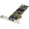 Image de StarTech.com Carte Réseau PCI Express 2 ports Gigabit Ethernet RJ45 10/100/1000Mbps - POE/PSE - Neuf
