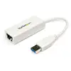 Image de StarTech.com Adaptateur Réseau USB 3.0 vers Gigabit Ethernet, 10/100/1000 Mbps, USB vers RJ45, Adaptateur USB 3.0 vers LAN, Adaptateur Ethernet USB 3.0 (GbE), Conformité TAA - Neuf