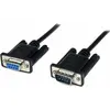 Image de StarTech.com Câble série DB9 RS-232 null-modem de 1m - noir - mâle/femelle - câble null-modem 9 broches - câble null-modem - DB-9 (F) à DB-9 (M) - 1 m - noir - pour P/N : 1P3FPC-USB-SERIAL, ICUSB2321F, ICUSB2324, ICUSB2324I, ICUSB232PRO, ICUSB232V2
