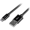 Image de Startech.com Câble Apple Lightning Vers Usb Pour Iphone, Ipod, Ipad - 2 M Noir