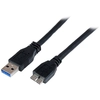 Image de StarTech.com Câble Certifié USB 3.0 A vers Micro B 1 m - M/M - Câble Micro USB 3.0 SuperSpeed - Neuf