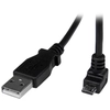 Image de StarTech.com Câble Micro USB 2 m - A vers Micro B coudé 90° vers le bas - Neuf