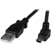 Image de StarTech.com Câble de connexion USB vers Mini USB de 1m, coudé à 90° - Câble USB A vers Mini B - 1 x USB A (mâle)