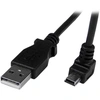Image de StarTech.com Câble Mini USB 2 m - A vers Mini B coudé 90° vers le bas