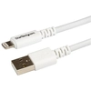 Image de StarTech.com Câble Apple Lightning vers USB pour iPhone, iPod, iPad - 3 m Blanc - Neuf