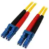Image de StarTech.com Câble Réseau Fibre Optique LC vers LC Mâle / Mâle - Duplex Monomode 9/125 LSZH - Jaune 7 m - Neuf