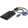 Image de StarTech.com Adaptateur Crash Cart USB - Adaptateur Crash Cart KVM USB pour Ordinateur Portable - Crash Cart de Salle de Serveurs - Datacenter Crash Cart - Crash Cart Informatique - Neuf