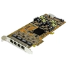 Image de StarTech.com Carte réseau PCIe à 4 ports Gigabit Power over Ethernet - NIC PCI Express PSE / PoE - Neuf