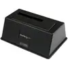 Image de StarTech.com Station d'Accueil pour Disque Dur USB 3.0 à SATA à Baie Unique, Dock pour Disque Dur USB 3.0 (5 Gbps), Dock pour HDD/SSD Externe 2,5/3,5 SATA I/II/III, Baie pour Disque Dur à Chargement par le Haut - Neuf