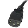Image de Startech - Com Cable De 1m De Extension De Power, C14 To C13, 10a 125v, 18awg, Extension De Cable De Power De Computer, Iec-320-c14 To Iec-320-c13, For Power Supply De Power, Ul