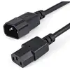 Image de StarTech.com Câble / Cordon d'extension d'alimentation standard C13 vers C14 de 1m - Mâle / Femelle - Neuf