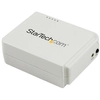 Image de StarTech.com Serveur d'impression USB 2.0 sans fil N avec port Ethernet 10/100 Mb/s - 802.11 b/g/n - Neuf
