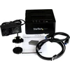 Image de StarTech.com Dual Bay Hard Drive Duplicator, Standalone USB 3.0 (5 Gbps) eSATA to 2.53.5 SATA III HDDSSD ClonerCopier, Hard Drive Docking Station - Hard Disk Cloner - Speicher-Controller mit Netzanzeige - 2.5", 3.5" (6.4 cm, 8.9 cm) - SATA 6Gb/s - USB 3.0