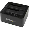 Image de StarTech.com Duplicateur de Disque Dur à 2 Baies, Cloneur/Copieur Autonome USB 3.0 (5 Gbps) / eSATA vers 2,5/3,5 SATA III HDD/SSD, Station d'accueil pour Disque Dur, Cloneur de Disque Dur - Neuf