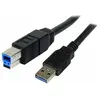 Image de StarTech.com Câble USB 3.0 SuperSpeed 3 m - A vers B Mâle / Mâle - Noir