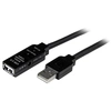 Image de StarTech.com Câble d'extension USB 2.0 actif de 5m - mâle/femelle - Câble d'extension / répéteur USB - Câble d'extension USB - USB (F) à USB (M) - USB 2.0 - 5 m - actif - noir - pour P/N : LTUB1MBK, SVA5H2NEUA, UUSBOTG